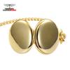Luxury Double-Sided Polished Classic Retro Pocket Watch – Men’s & Women’s Quartz Pendant Antique Gift Watch