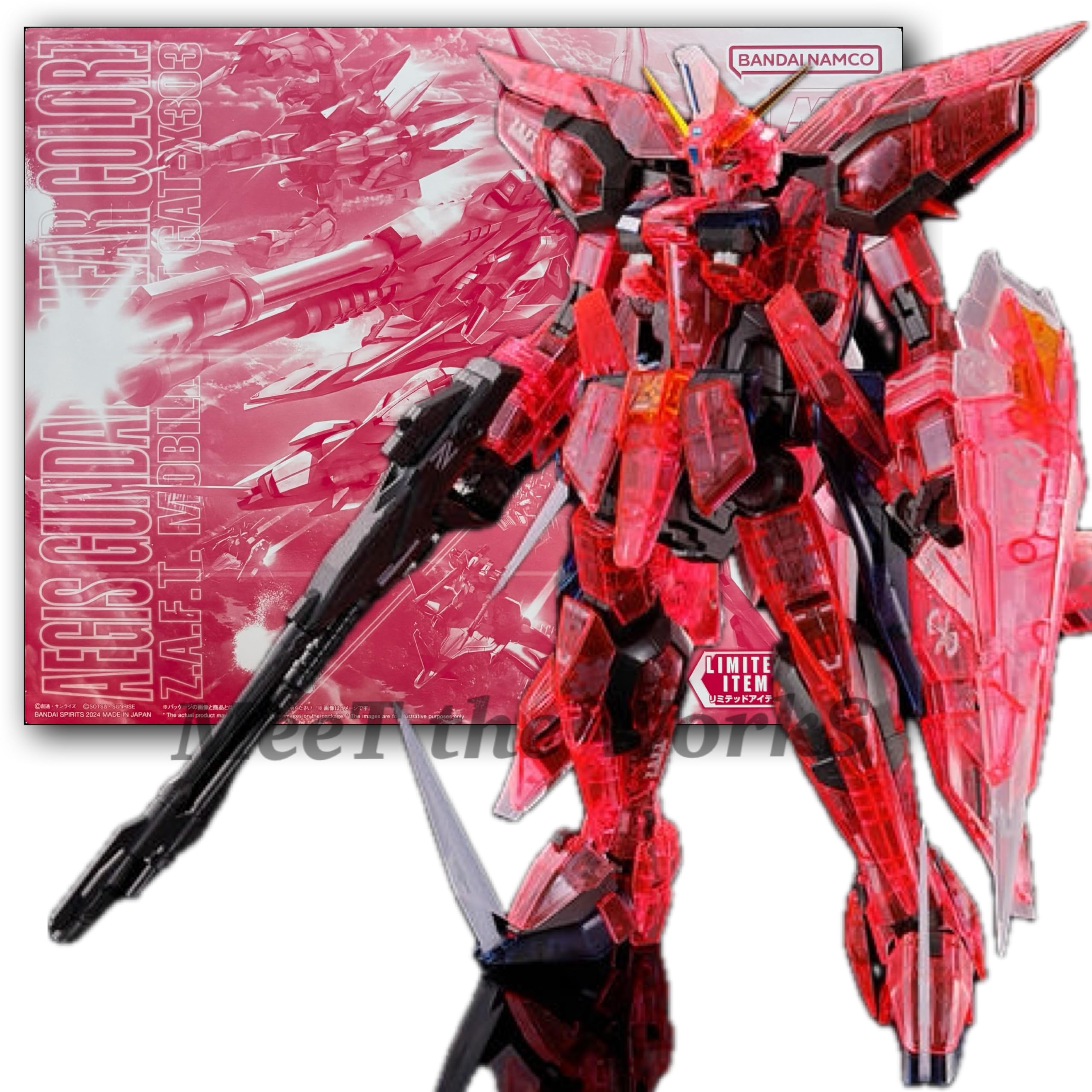 

[MG] 1/100 Aegis [Clear Color] Mobile Suit SEED Event Limited Plastic Model