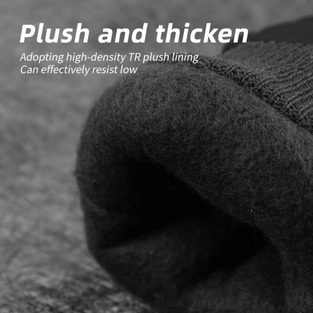 1 Pair Adjustable Snow Warm Gloves Full Finger Winter Warm Gloves Ski Warm Gloves  Men Women