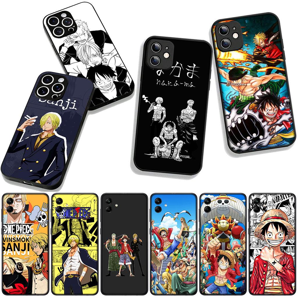 Roronoa Zoro One Piece Luffy Sanji Case for Motorola Moto G04 G13 G14 G22 G23 G20 G32 G34 G35 G64 G82 G84 G53 G60 G72 E14 E15