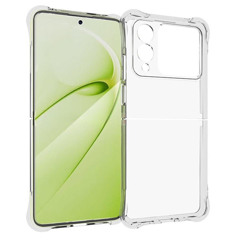 

For Huawei nova Flip 5G Case Transparent Flexible 2.0mm TPU Phone Cover A