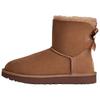 Mini Bailey Bow Ii Simple Comfortable Short Snow Boots Women Boots Brown 1016501-RYK