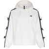 Casual Sports Hooded Zip Striped Jacket Women Jackets KR7602