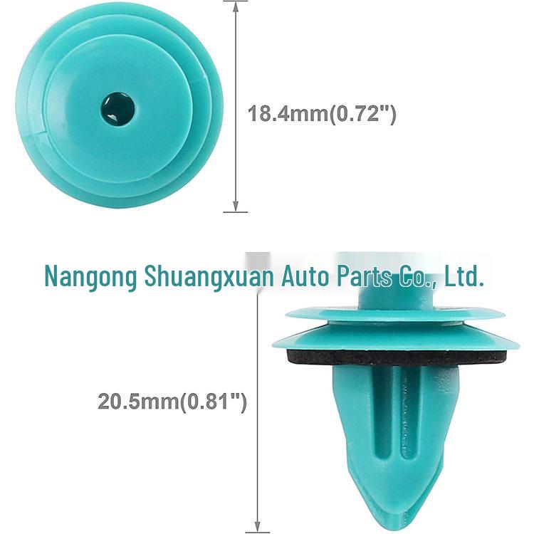 

Toyota Tacoma, Tundra, Camry, Corolla Door Panel Clips: 100PCS Decorative Fasteners 25PCS Pack