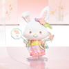 TOP TOY Sanrio Splendid Costumes of the Four Seasons Series Gachapon Blind Box Figure Soft Vinyl PVC Present Birthday Gift Kitty Kuromi Cinnamoroll My