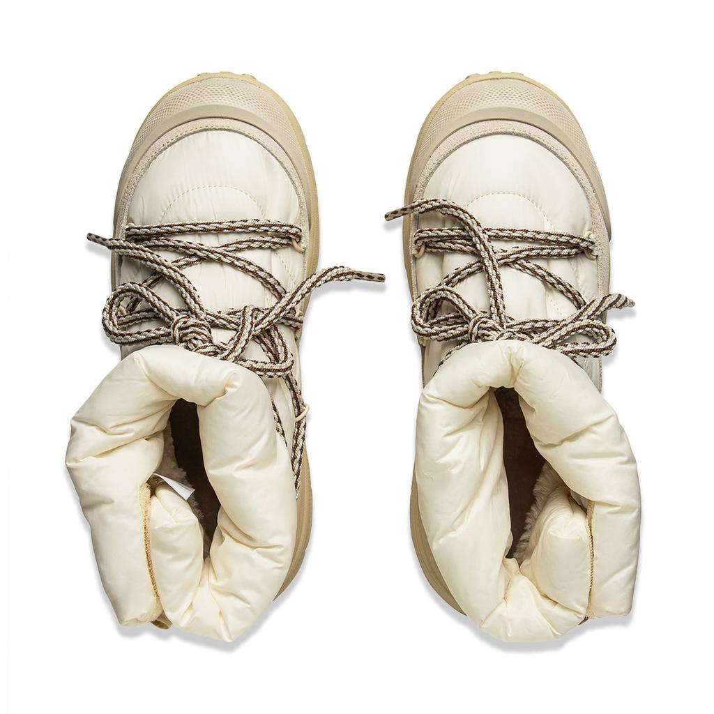 Li Ning Honey Boot Fleece Warm Waterproof Soft Resilient Thick Sole Height Increasing Shock Absorbing Wear Resistant High Top Casual Shoes AGCV388-2