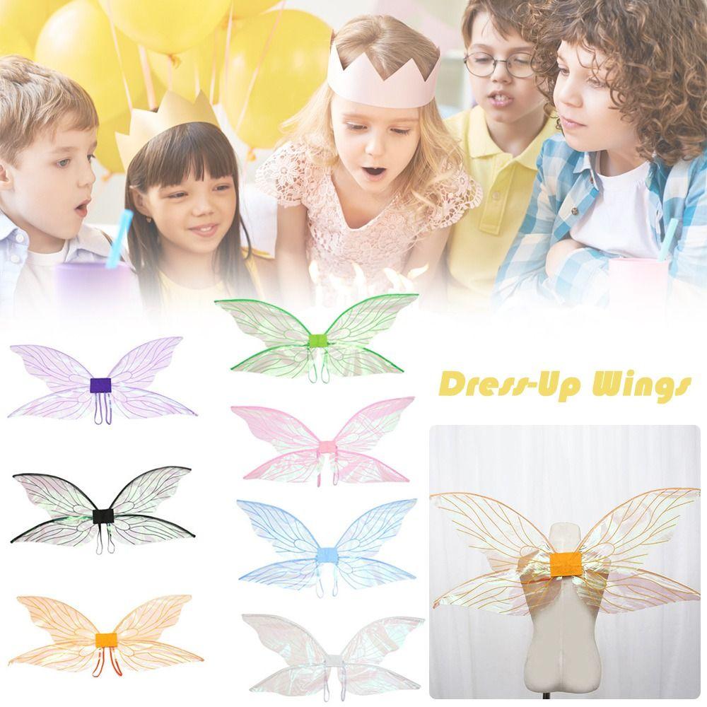Costume Party Favor Costume Accessories Halloween Butterfly Cicada Wing Dress-Up Wings Fairy Wings