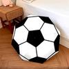 1PC Football Sport Umbrella Portable Folding Umbrella Iron Frame Hole Bone Structure Outdoor Home Umbrella A10