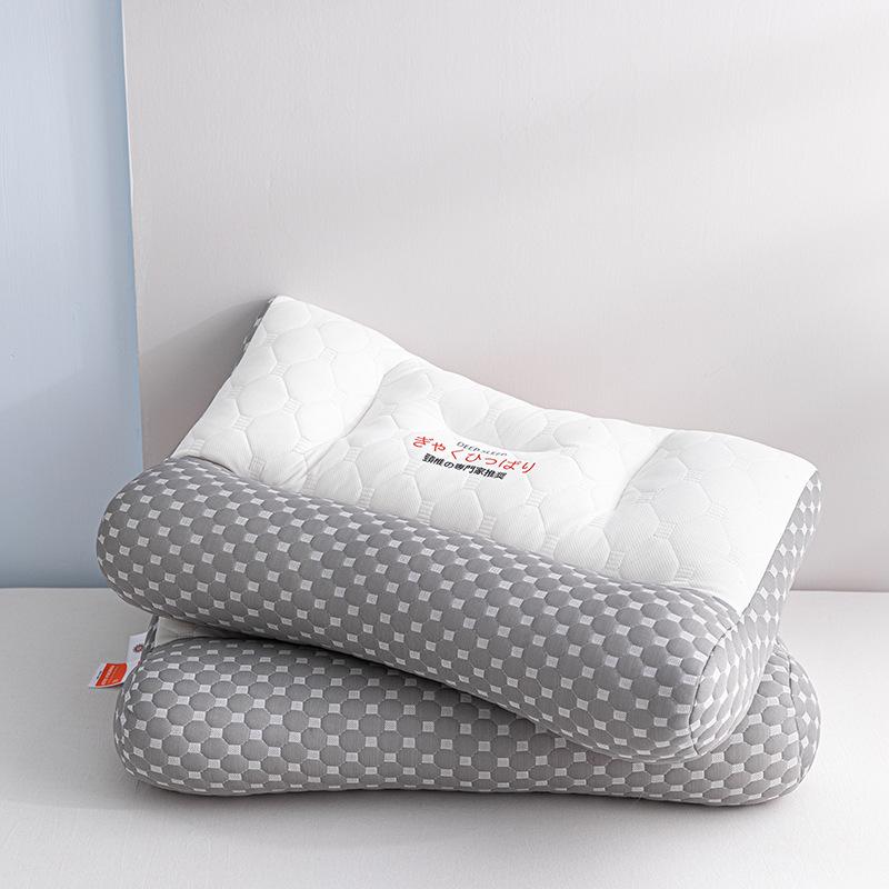 Neck Pillow, Anti-traction Shaping Pillow, Home Memory Latex Massage Pillow Core, Sleep Pillow Activity