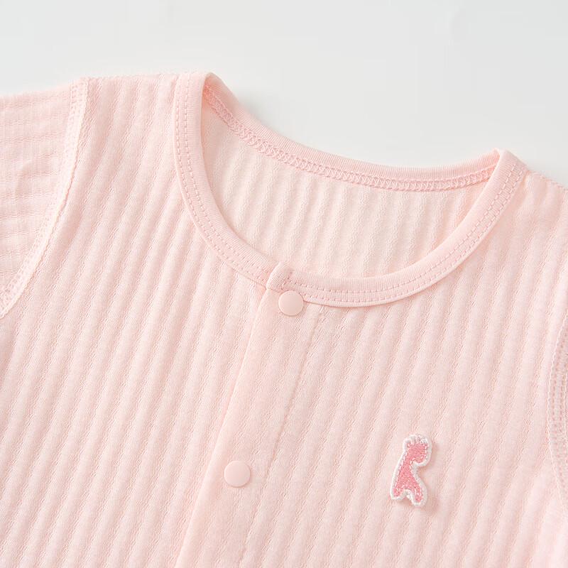 TONGTAI Baby Short Sleeve Cotton Romper