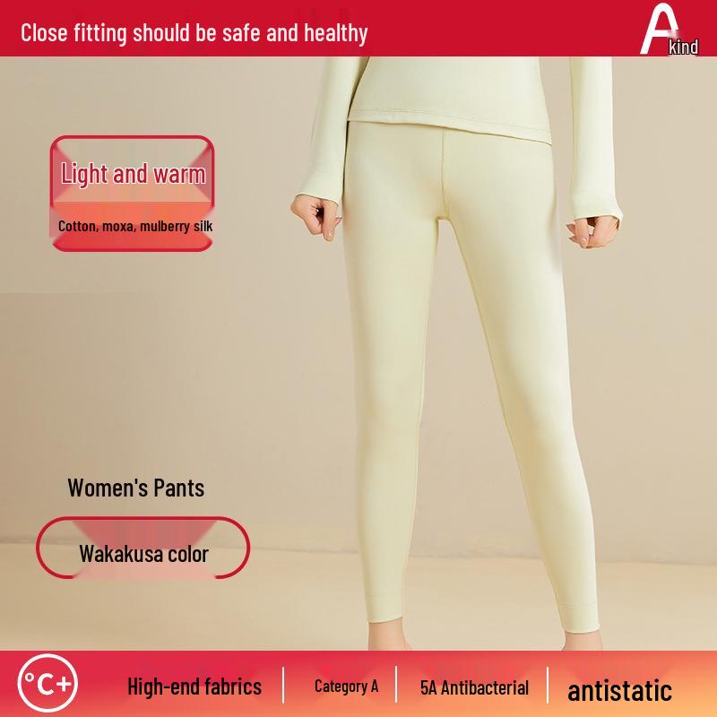 Women's Light Thermal Underwear Set - 80% Cotton, Modal, Spring/Autumn