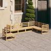 Day and Night - Day and Night Garden Furniture Set 7 Pieces Solid Pine Wood