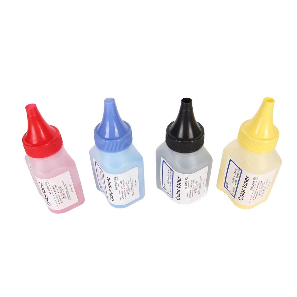 4 Colors Toner Refill Powder for W2090A 119AK W2091A 119AC W2092A 119AY W2093A 119AM Printers