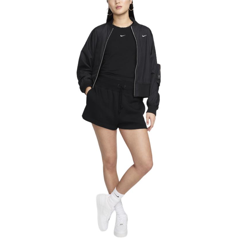 Nike Koszulka sportowa damska Czarna/Biała FV5509-010