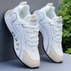 2025 Summer Men's Breathable Mesh Sneakers Color-Block Low-Top Casual Shoes Minimalist Stylish Comfort Footwear for Men Tenis