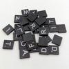 100 Pcs English Letter Alphabet Wooden Cube Blocks  Kids Game Educational Toy