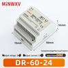 Ultra-Thin DIN Rail Mounted Power Supply, 12V/24V for Industrial Monitoring