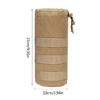 Tactic Drawstring Molle Water Bottle Holder Pouch Mesh Water Bottle Bag Carrier