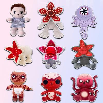 Cute Collection Soft Cuddly Movie Inspired Plush Toy Eleven Demogorgon Stuffed Doll Halloween Party Favors Gift For Kid Boy Girl