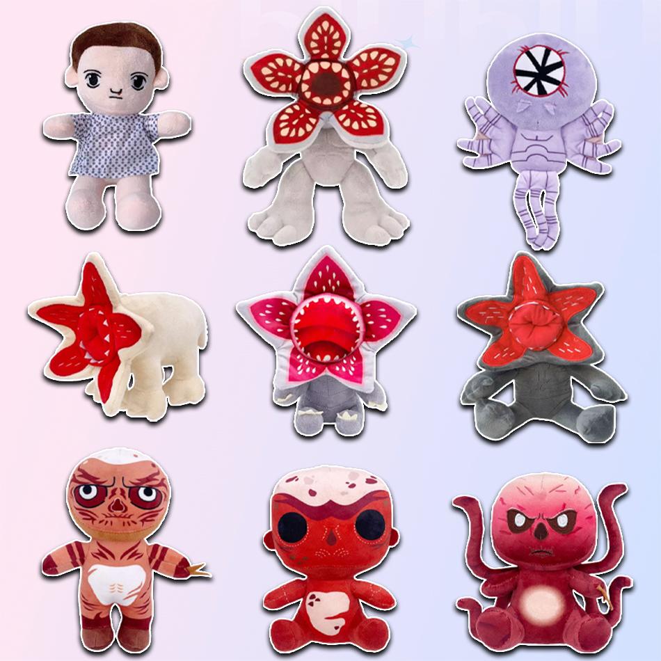 New Hot Cartoon Game Characters Plush Toy Cute Demogorgon Stuffed Ornaments Doll Kid Baby Gift For Children Boys Halloween Girls