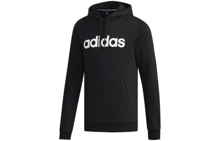 Adidas Neo Sweatshirts Men s Black Hooded Moderate Regular EI4739 XL