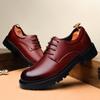Men's 5CM Height-Increasing Genuine Leather Business Formal Shoes