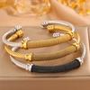 Design Steel Wire Opening Mesh Light Luxury C-shaped Fashionable Color Matching Versatile Bracelet