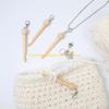 92MF Crochet Needle Art Project Tool Portable Crochet Hook Set with Stitching Markers