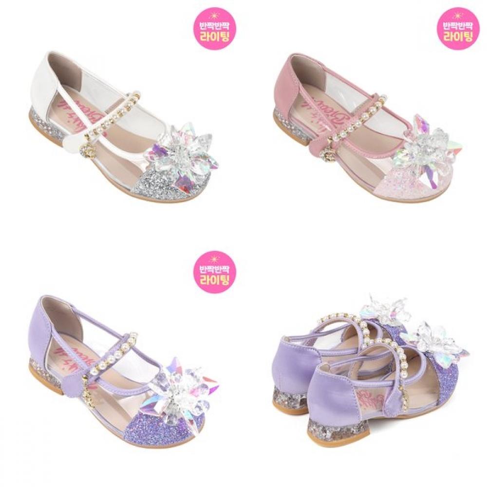 Toebox Babys Breath Crystal The Heel Girls Shoes Bbkcg1tscs11 clears/160mm