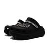 Crocs Crush Clog EVA Cool Style Dark Colour Classic Campus Style Fashionable and Versatile Hole Shoes Unisex Style Black