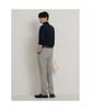Binpolmen Linen Blend Oxford Standard Fit Pants Beige