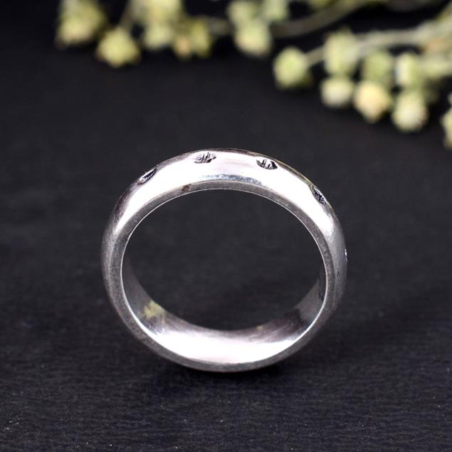 Customizable Silver Arthritis Band, Engraved Arthritis Ring, Unisex Ring for Achy Joints