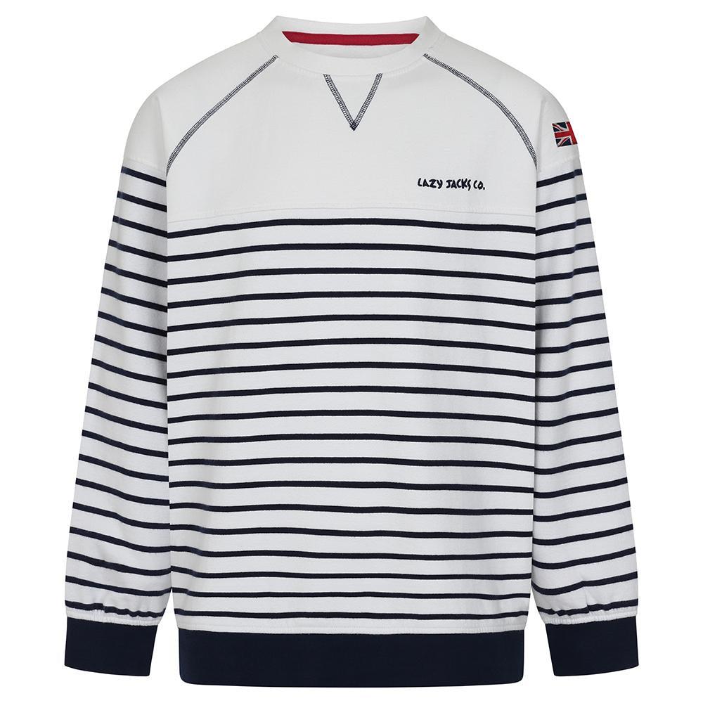 Lazy Jacks Womens/Ladies Striped Sweatshirt