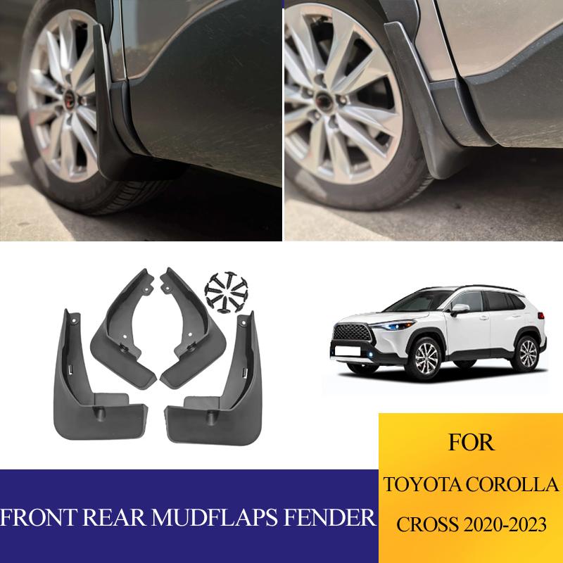 For Toyota Corolla Cross 2020 2026 2026 2026 Front Rear Parts Mudflaps Fender Mudguard Car Accessories