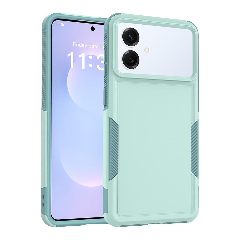 Für Samsung S26 Edge Zwei-in-Eins Handyhülle Tpu Doppelschicht Pc Sturzsicher Matt S25fe Handyhülle