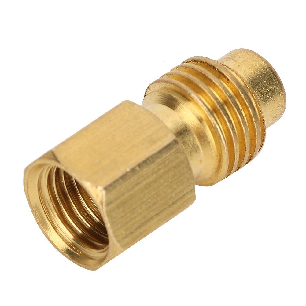 R134A   Conditioner Adapter, 1/4SAE Female To 1/2  Male Adapter Connector for R134A Car   Conditioner