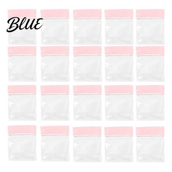 Reusable Ring Storage Portable Seal Travel Sliding Bag Bags Jewelry Lock Design Pill Organizer Bag Multi-Colored Labels for Daily