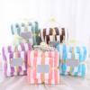 Two Piece Absorbent Coral Fleece Bath Towel Set Absorbs Water Towel Set Quick Dry Bath Fluffy Microfiber Towel for Household