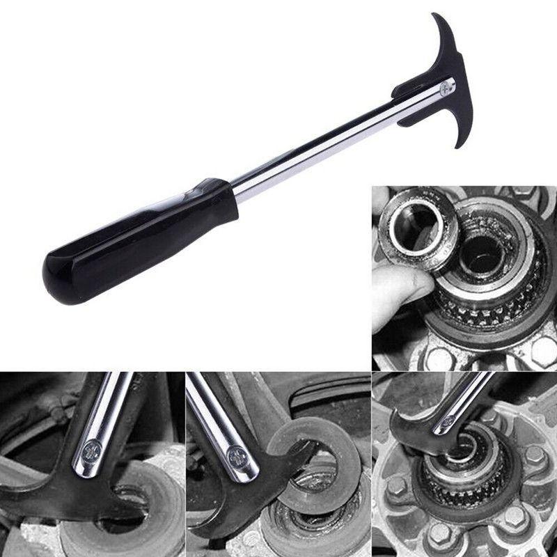 Double Head Oil Seal Screwdriver Wrench Puller Car Oil Seal Removal O-Rings Grease Seal Key Nuts Puller Car Accessories