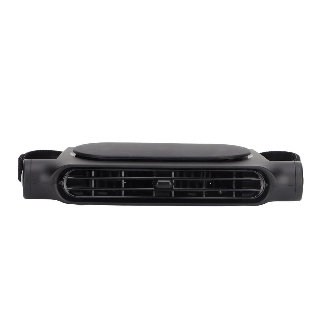 USB Backseat Car Fan 3 Wind Speeds Powerful Recirculating Air Low Noise Car Cooling Fan for