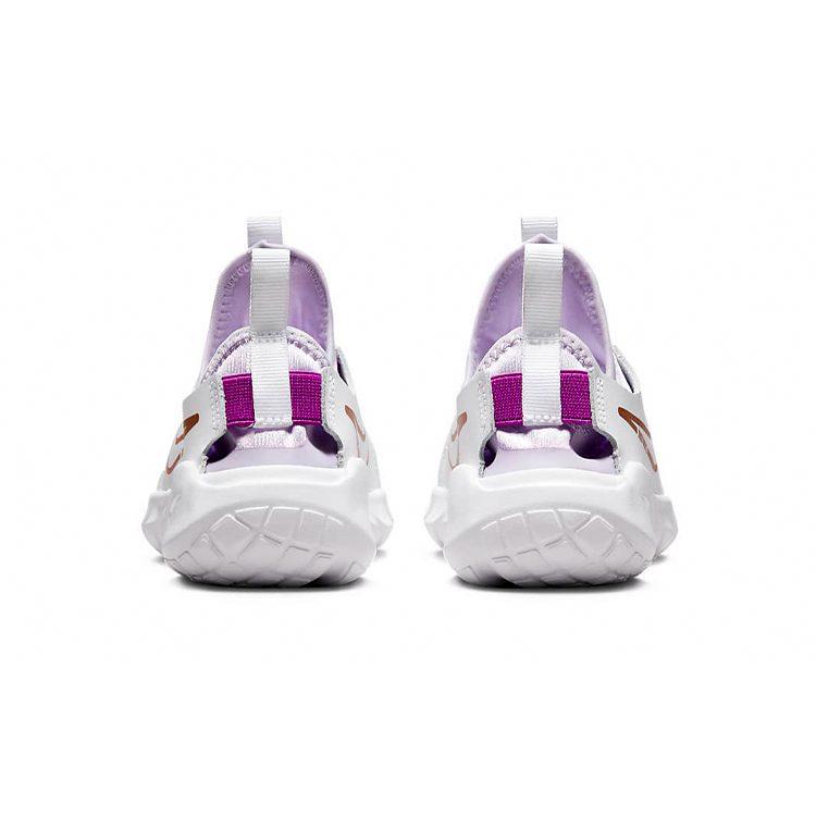 Nike Flex Runner 2 Comfortable Slip Resistant Abrasion Resistant Low Top Kids' Running Shoes White DJ6040-101