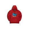 Skechers New Year Series Hand-Painted Letter Print Hoodie Men Hoodies Pale-Red L124M012-03LC