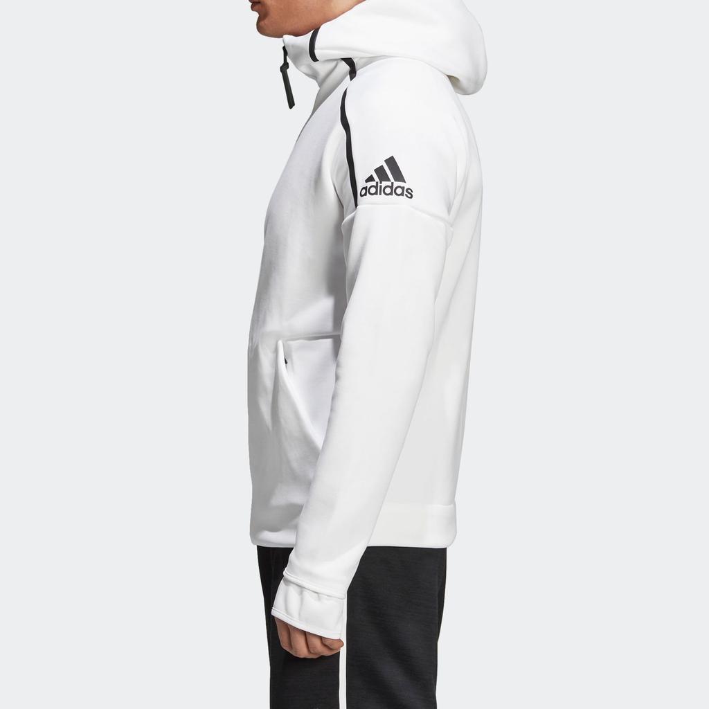 Adidas ZNE Hoody 3.0 Retro Sports Jacket Men Outerwear White CY9903