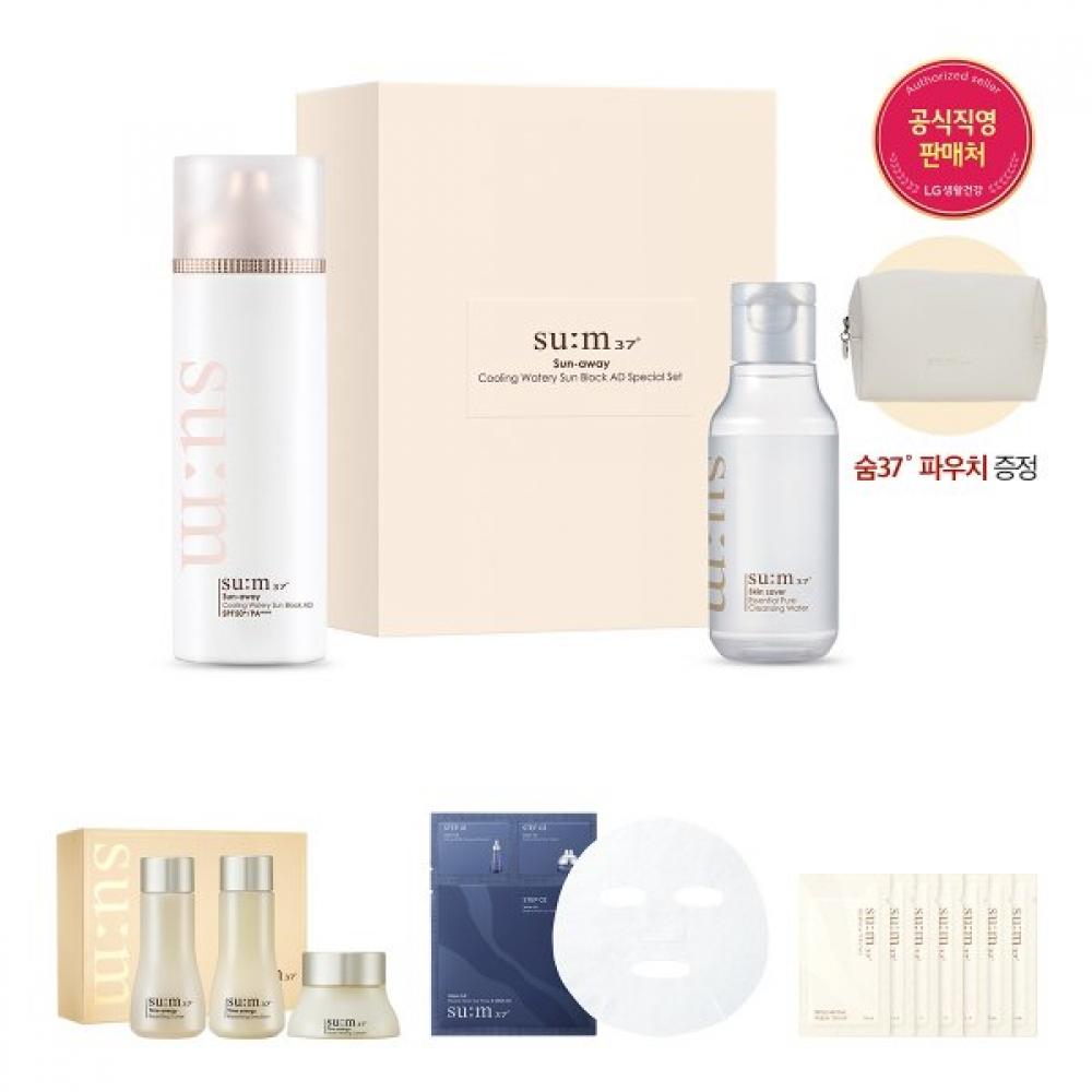 [6s] Sunaway Cooling Watery Sunblock 100ml Large Capacity Special Set Single option