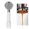 51mm 2 Ear Portafilter Coffee Bottomless Portafilter Filter Handle Replacement for ECO310 Coffee Machine C2 Style Plastic