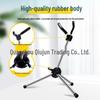 Universal Portable Folding Saxophone Stand with Storage Tube for Alto and Tenor Accessories