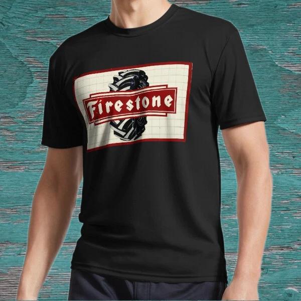 

New Firestone tires vintage logo Activ Logo American T-Shirt Funny Size S to 5XL XL
