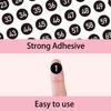 3000 PCS Number Stickers Labels, 0.4'' Black Consecutive Number Stickers 1-200, Vinyl Numbered Sticker, Self-Adhesive and Residue-Free, Use for