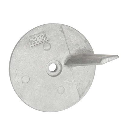 664-45371-01 Hydrodynamische Oxidationsbeständigkeit, Rostbeständigkeit, Zinklegierung, Außenbord-Trimmklappenanode, Ersatz für 20–50 PS
