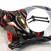 2Pcs 1/10 RC Car Drive Shaft Set Vehicle Axles Easy Installation Spare Parts for Fighter